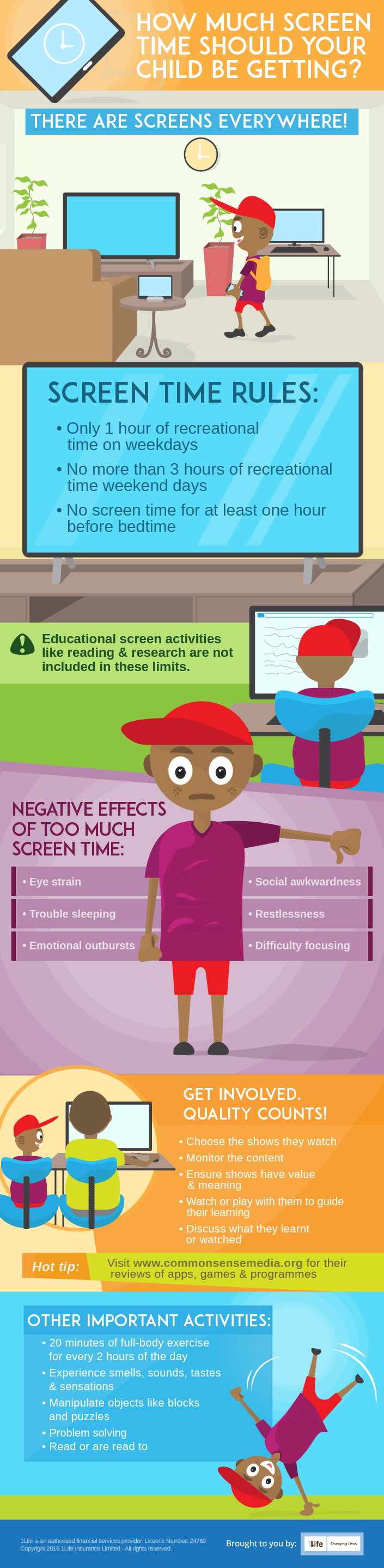 How much screen time should your child be getting? 