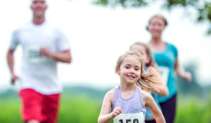 family running