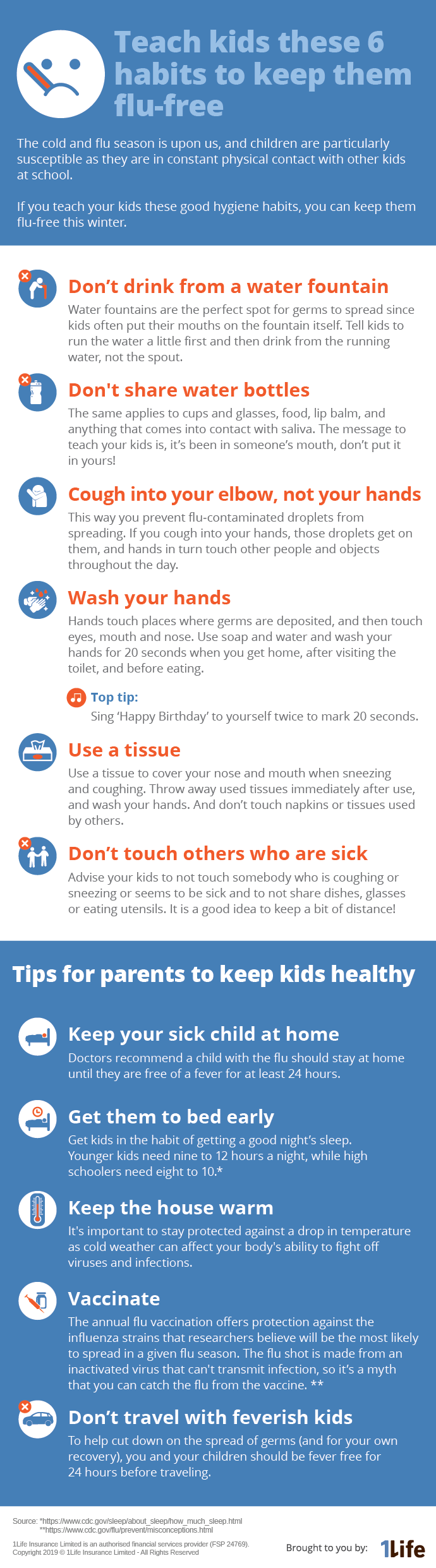 6 flu free habits