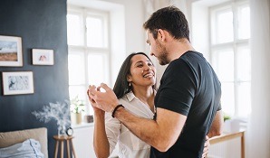 Couple dancing