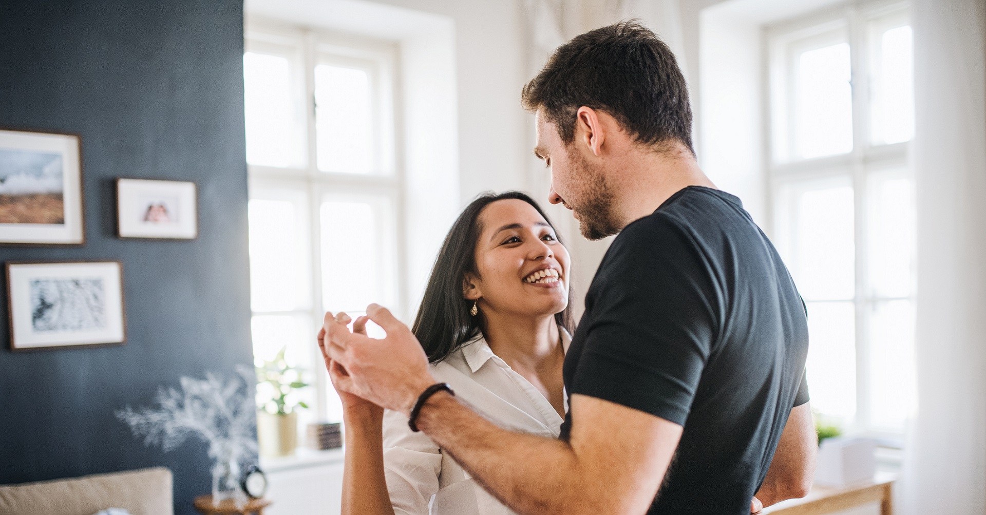 Couple dancing