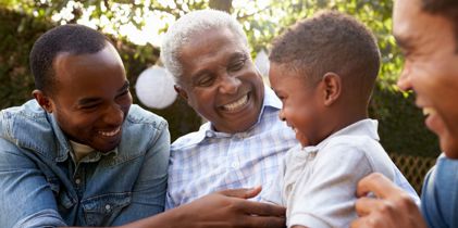 Generations of Family Smiling