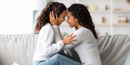 mother and daughter