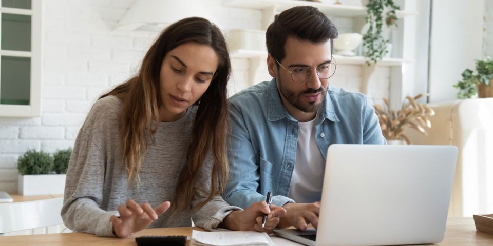 couple working together