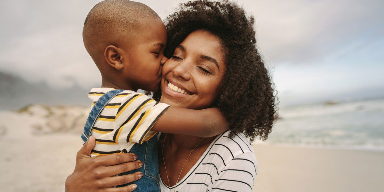 woman and child