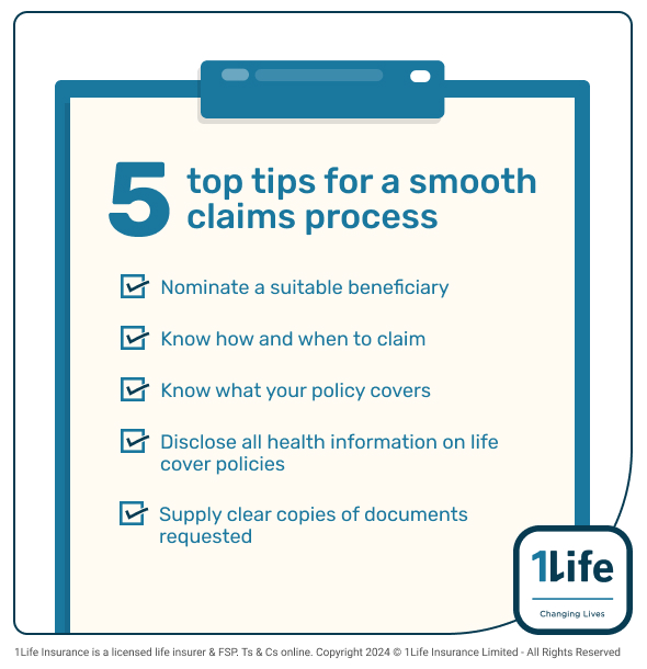 5 top tips for a smooth claims process