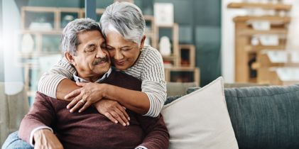 elderly couple