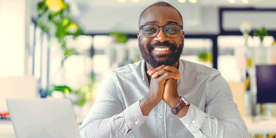 financial adviser on laptop