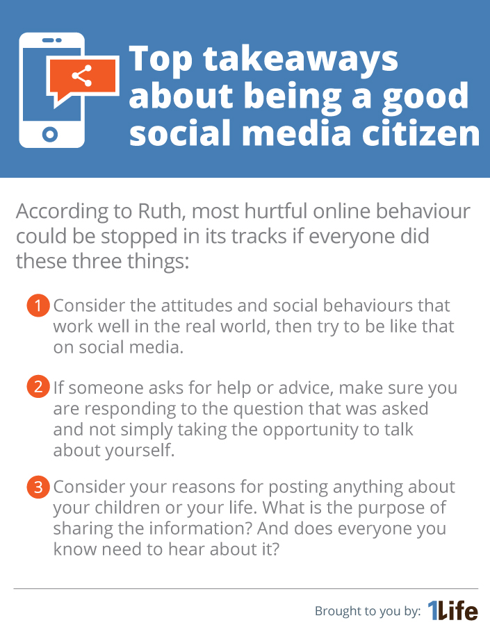 Being good on social media