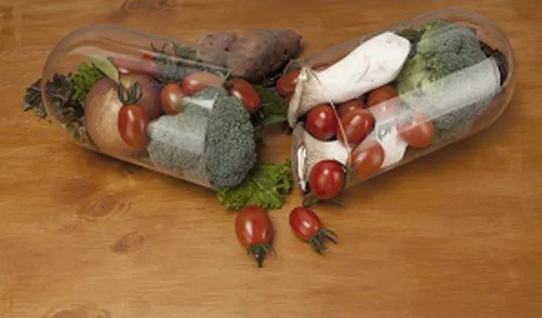 vegetables in a capsule