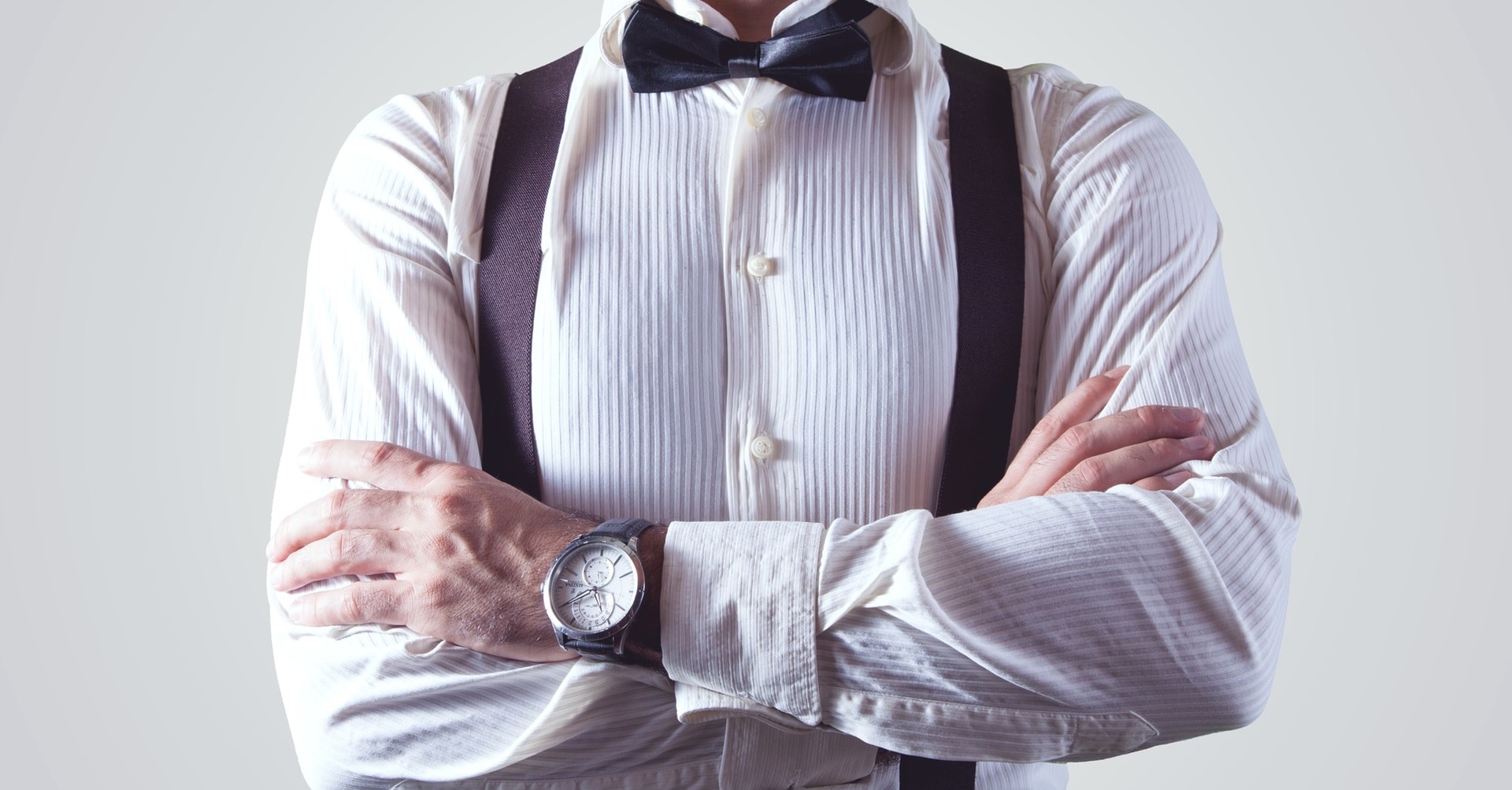 man in suit with tie