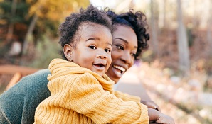 mother with child