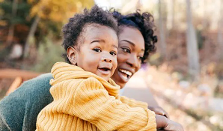 mother with child