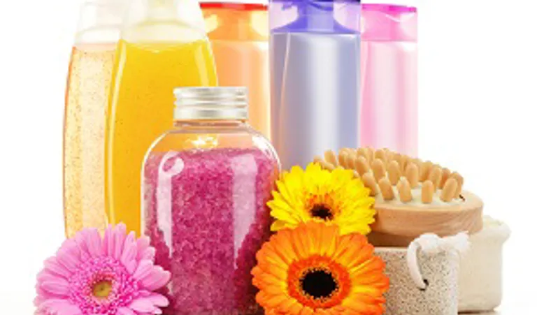 Various beauty products on a surface