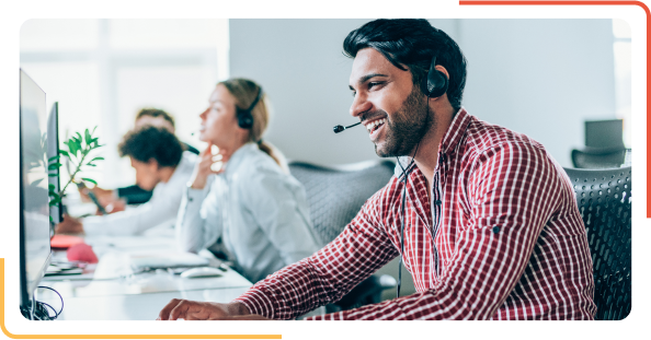 call centre agent